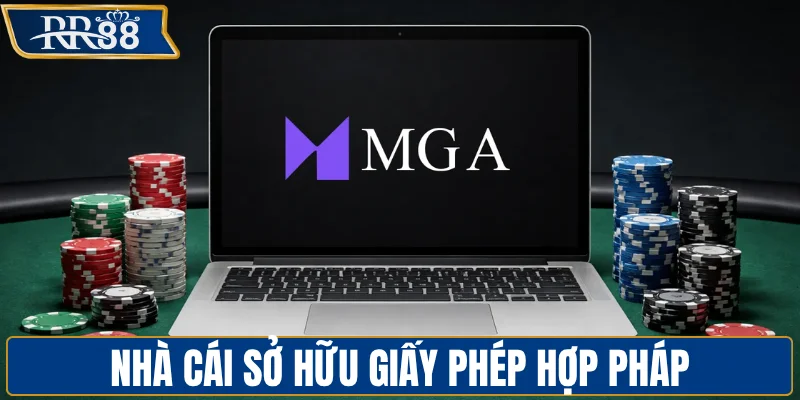 Nhà cái sở hữu giấy phép hợp pháp